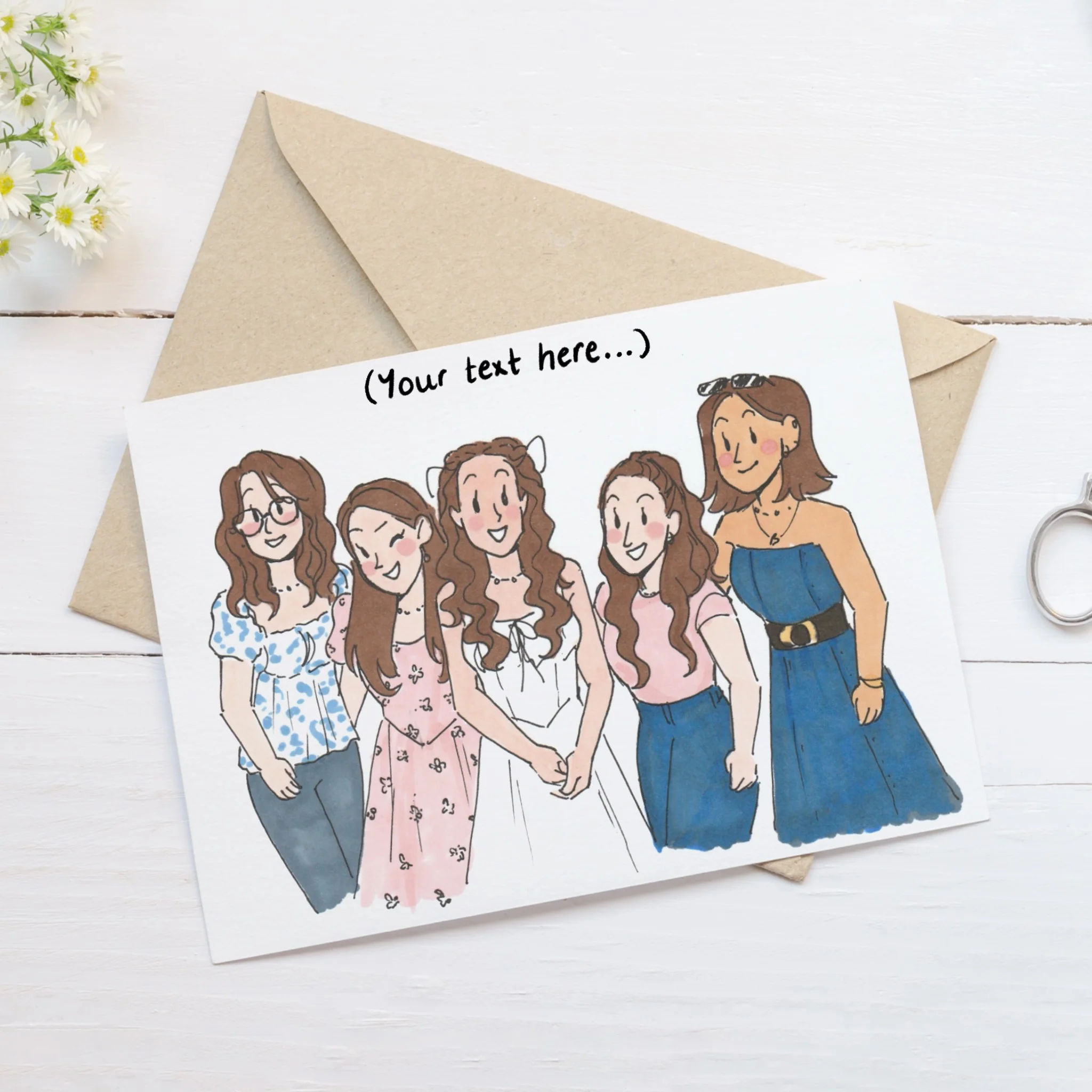 Custom illustration product